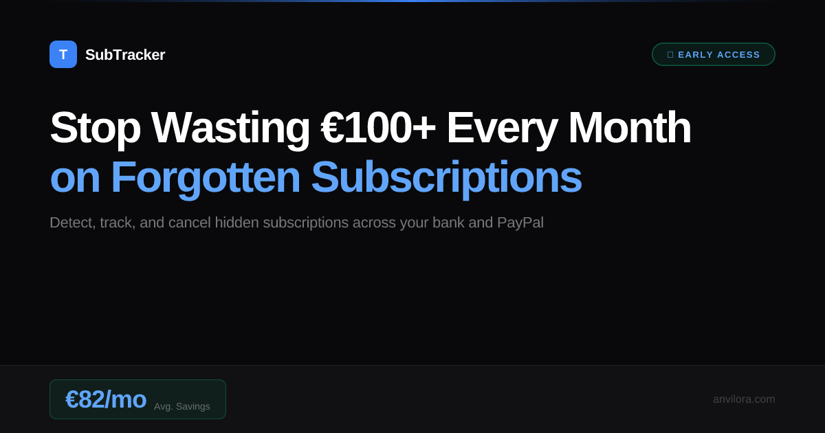 SubTracker